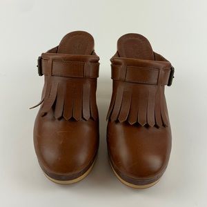 Madewell brown clogs. Never worn! NWOT